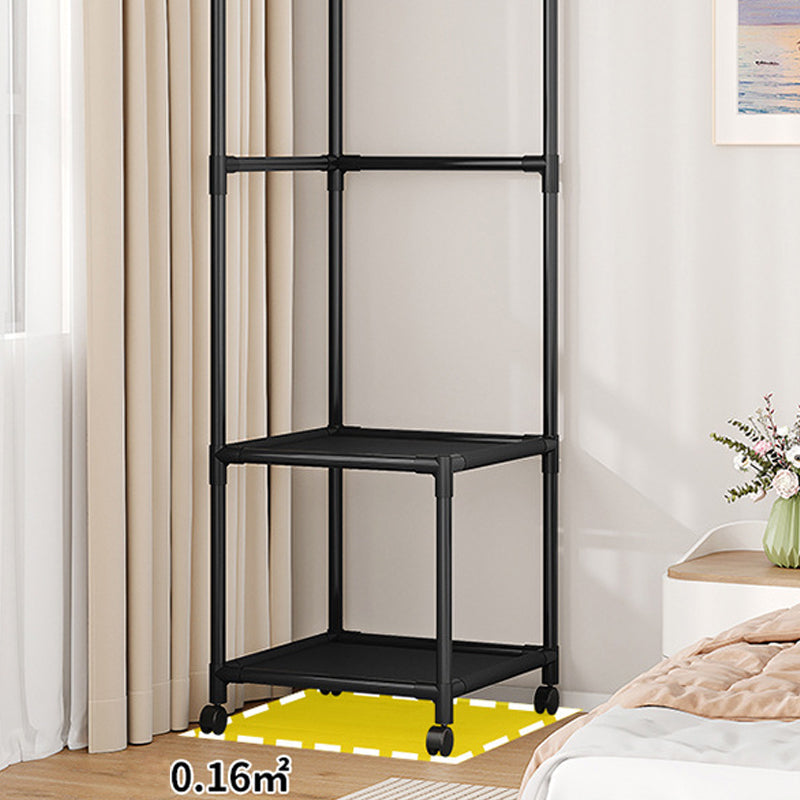 🛋️ LIMITED-TIME 50% OFF! 👚 Space-Saving Garment Rack – Holds Coats, Bags & Folded Essentials Without Eating Up Floor Space 💫
