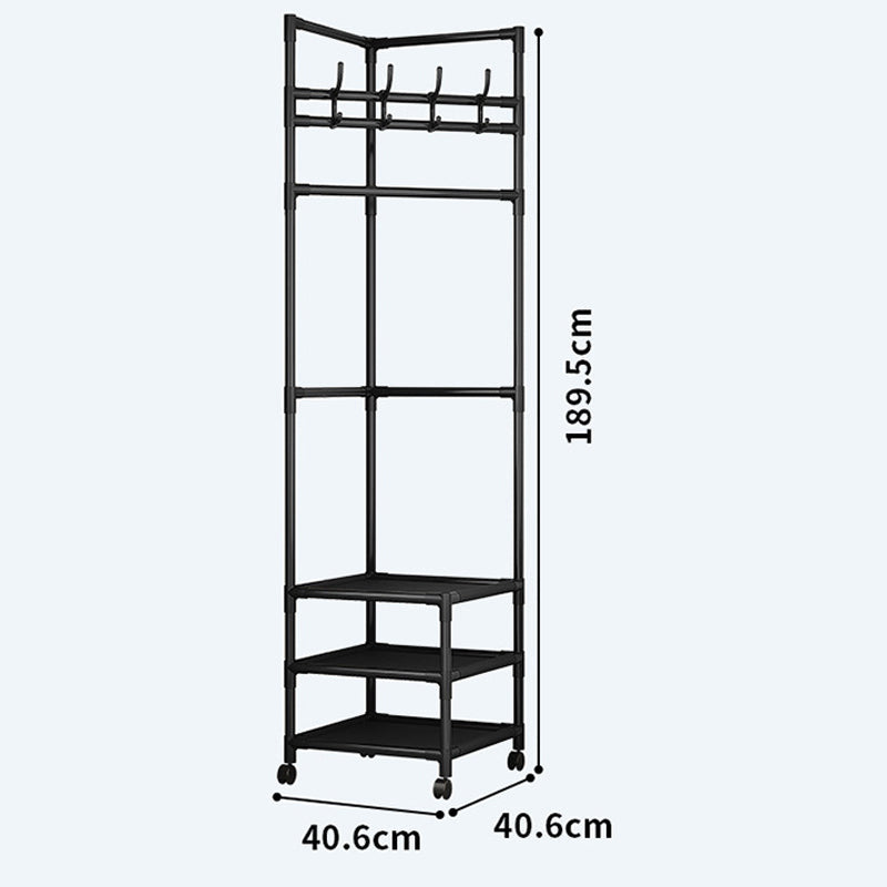 🛋️ LIMITED-TIME 50% OFF! 👚 Space-Saving Garment Rack – Holds Coats, Bags & Folded Essentials Without Eating Up Floor Space 💫