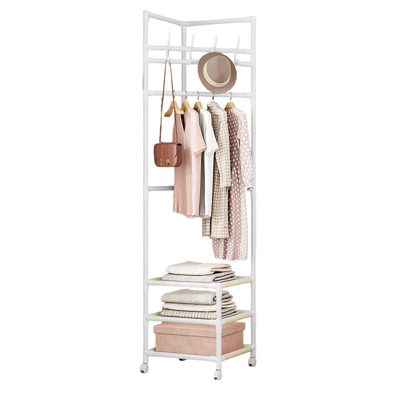 🛋️ LIMITED-TIME 50% OFF! 👚 Space-Saving Garment Rack – Holds Coats, Bags & Folded Essentials Without Eating Up Floor Space 💫
