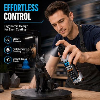 🎉 2026 Sale — Over 6,000 Sold! 🖨️ Tired of layer lines ruining your 3D prints? One coat of this gloss spray melts them away — quick-dry, smooth finish, pro results without the sanding marathon. ✨