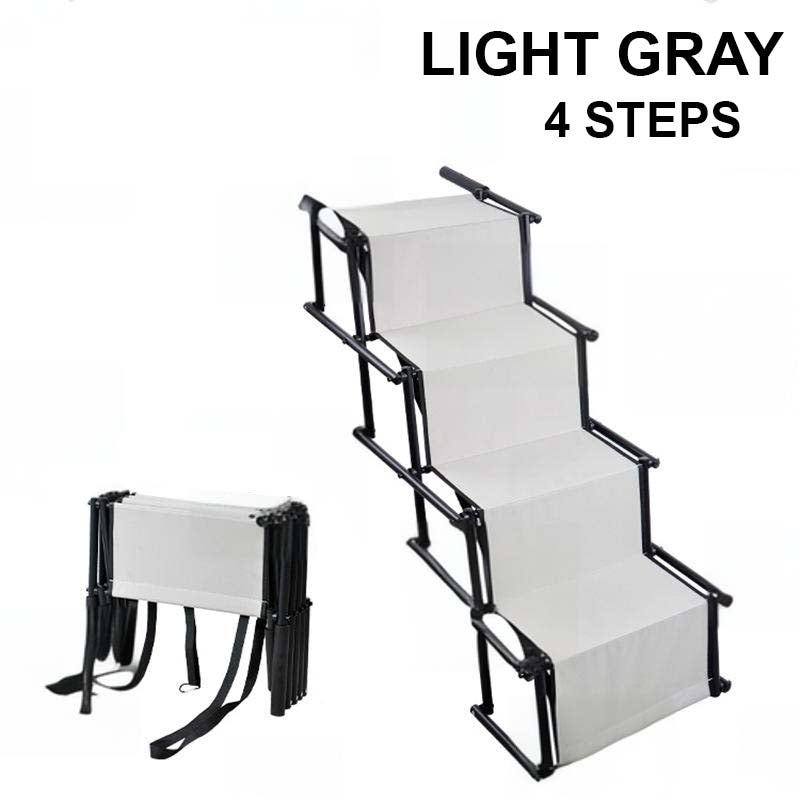⏳Time-Limited Special⏰Portable Foldable Non-Slip Dog Car Stairs – Heavy-Duty Support, Reinforced Grips & Compact Design ✨