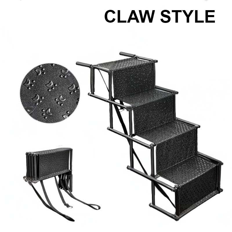 ⏳Time-Limited Special⏰Portable Foldable Non-Slip Dog Car Stairs – Heavy-Duty Support, Reinforced Grips & Compact Design ✨