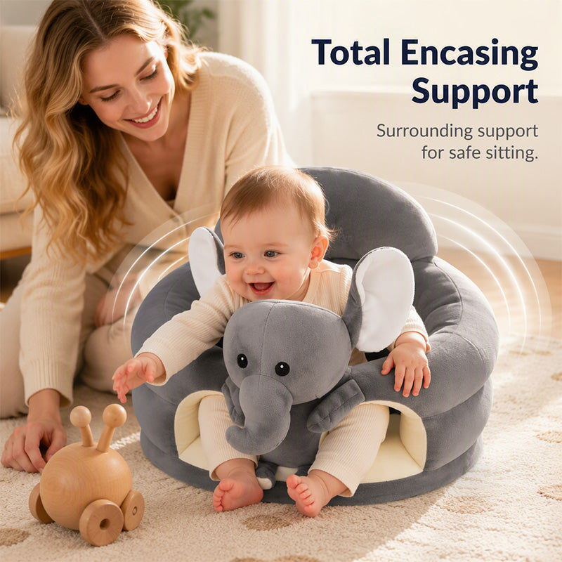 🎉 2026 Sale — Over 18,000 Sold! 👶 Cartoon Baby Support Sofa – Safe Sitting Training Seat, Cozy Design, Helps Little Ones Sit Steady ✨