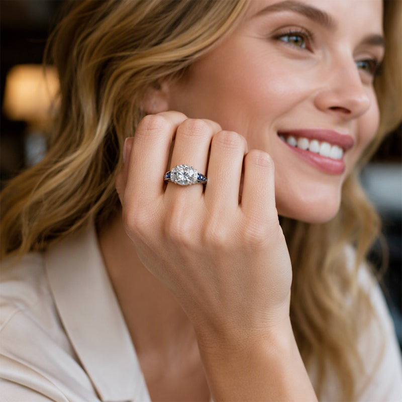 ⏳🔥LIMITED-TIME 50% OFF! ⏰💍✨ Elegant Cubic Zirconia Cocktail Ring