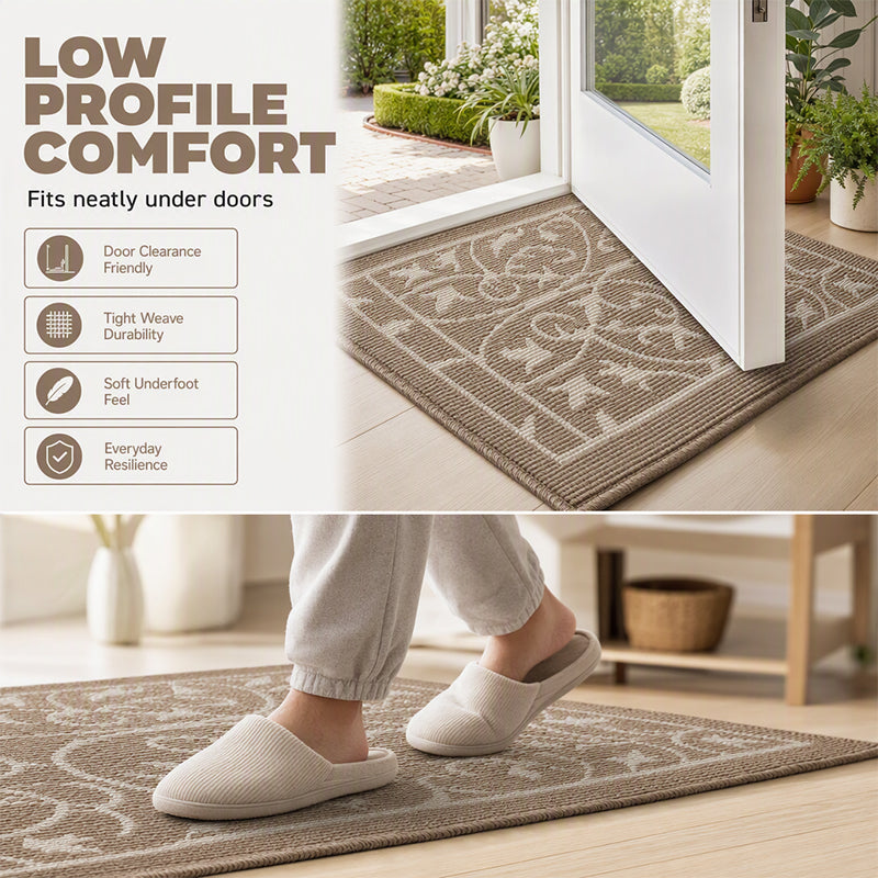 📢 LIMITED TIME 50% OFF! ✨ Non-Slip Dirt-Trapping Front Door Mat – Dust-Trapping, Quick Dry & Stay-Put Grip – Nordic-Inspired Design 🏠