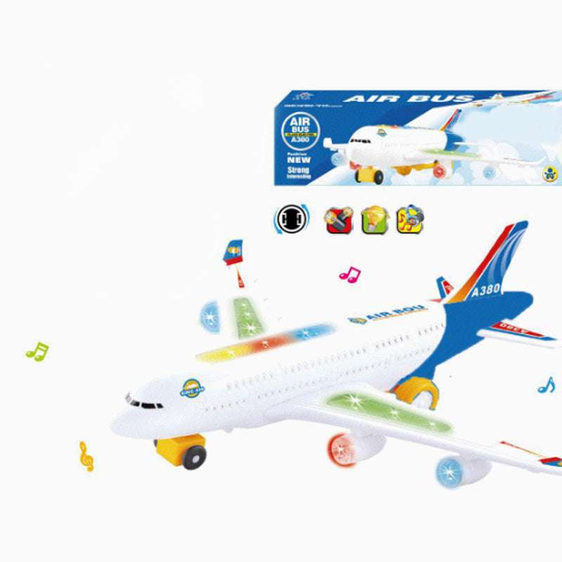 ✈️ 50% OFF NOW! 💡 Electric Model Aircraft with Sound & LED Lights – Realistic sounds, glowing lights & easy control – Perfect for indoor & outdoor fun ✨