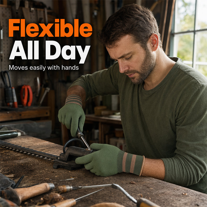 🧤Flexible Breathable Non‑Slip Work Gloves – Durable, Comfort‑fit, Multi‑scene 🛠️