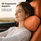 🛋️ 50% OFF NOW! 🚗 Ergonomic Car Headrest – 3D Neck Support, Slow Rebound Memory Foam & Nappa Leather – Say Goodbye to Neck Fatigue 🛌