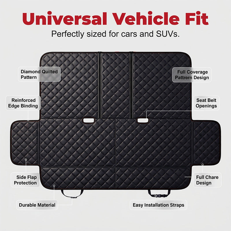 🐾🛍️ 50% ! 🚗Foldable Dog Seat – Waterproof Oxford, Protective & Comfortable.
