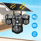 📹 50% OFF NOW! ☀️ Solar Triple-Lens Security Camera – 360° Coverage, Wireless & All-Weather – Clear Day/Night Monitoring 🏠