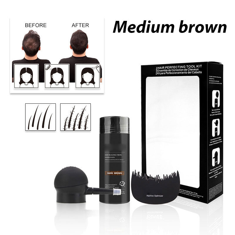 ⏰🔥LIMITED TIME 50% OFF!🔥50K+ SOLD! Hair Building Fibers Set for Thinning Hair & Bald Spots