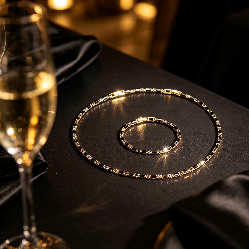 🔥 LIMITED-TIME 50% OFF 💎Cubic Zircon Men's Jewelry Set – Bold Street Luxe Style for Guys ✨
