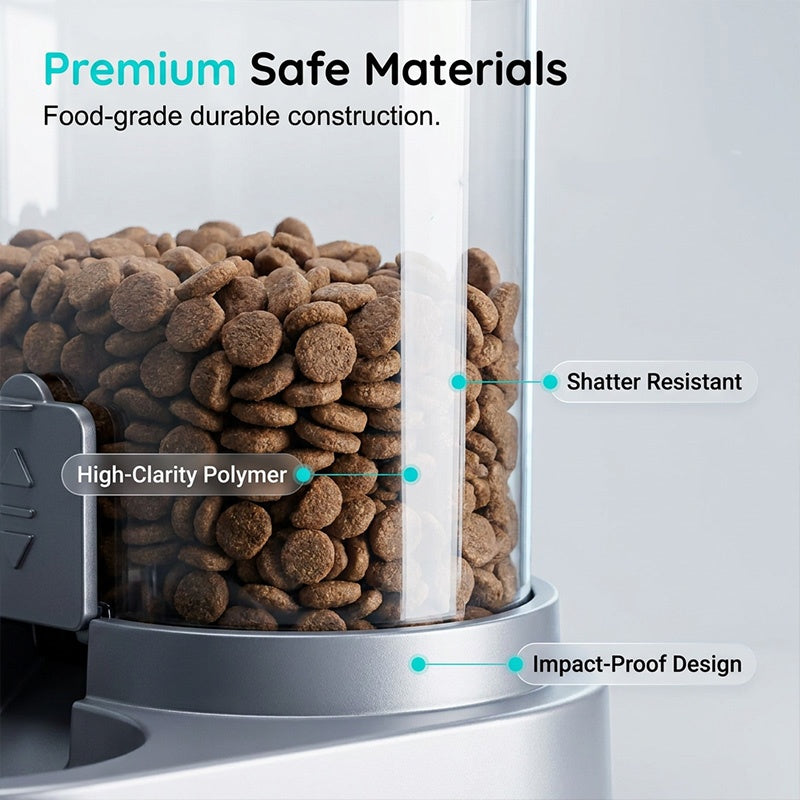 2-in-1 Pet Feeder and Water Dispenser