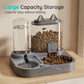 2-in-1 Pet Feeder and Water Dispenser