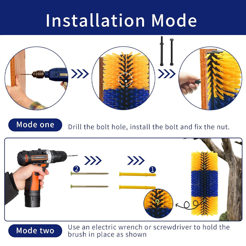 Livestock Full Massage Grooming Scratching Brush