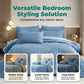 ⏳🔥LIMITED-TIME 50% OFF! ⏰Solid Color 100% Cotton Bedding 4-Piece Set