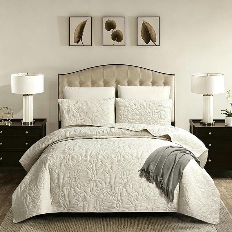 ⏳🔥LIMITED-TIME 50% OFF! ⏰Solid Color 100% Cotton Bedding 4-Piece Set