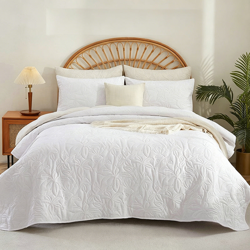 ⏳🔥LIMITED-TIME 50% OFF! ⏰Solid Color 100% Cotton Bedding 4-Piece Set