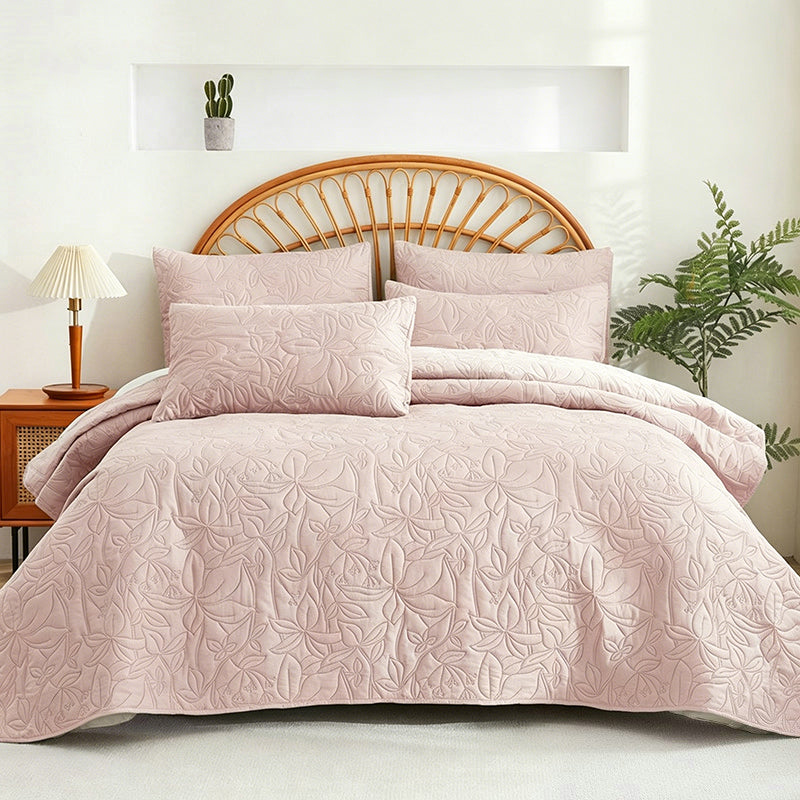 ⏳🔥LIMITED-TIME 50% OFF! ⏰Solid Color 100% Cotton Bedding 4-Piece Set
