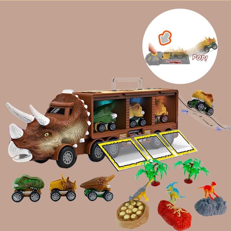🦖⏰ LIMITED-TIME 50% OFF – Dinosaur Musical Transporter | Transport Dinosaurs, Play, & Discover Music
