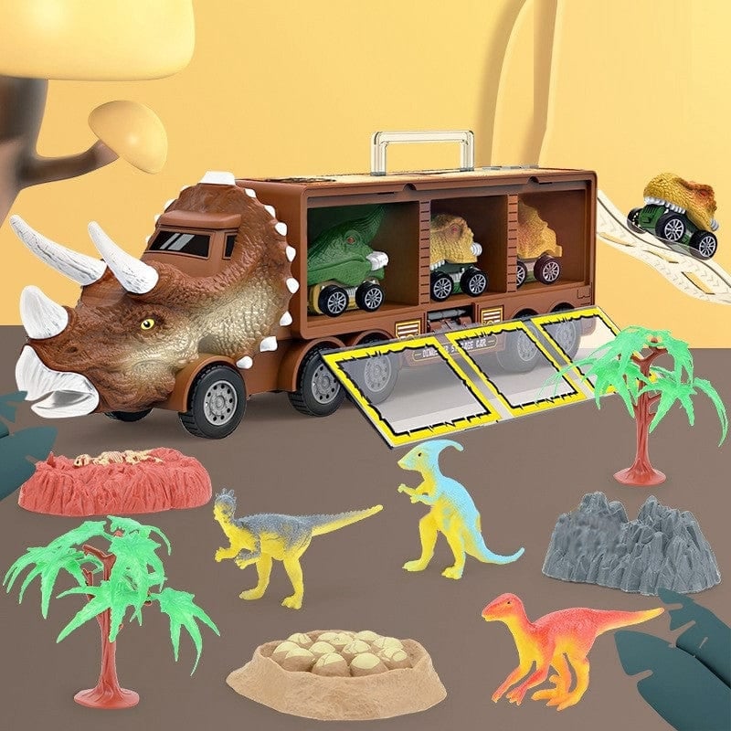 🦖⏰ LIMITED-TIME 50% OFF – Dinosaur Musical Transporter | Transport Dinosaurs, Play, & Discover Music