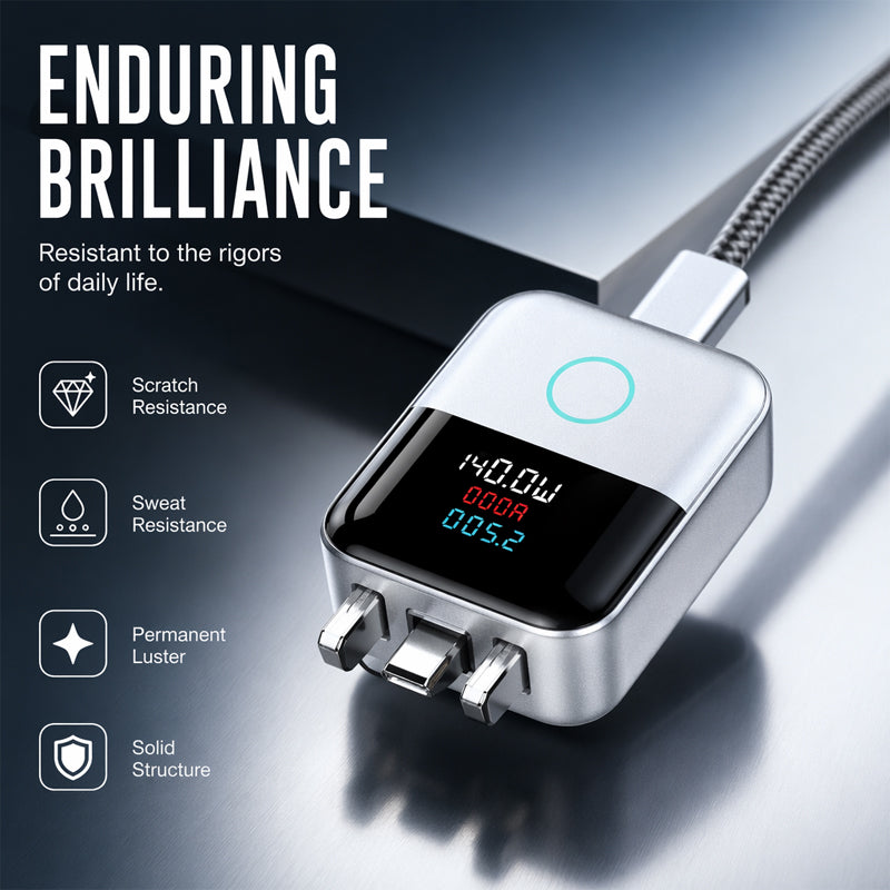🥳2026 HOT SALE🥳💞50K+ SOLD! ⚡🔋USB-C Smart Charging Protector with LED Display📊🛡️