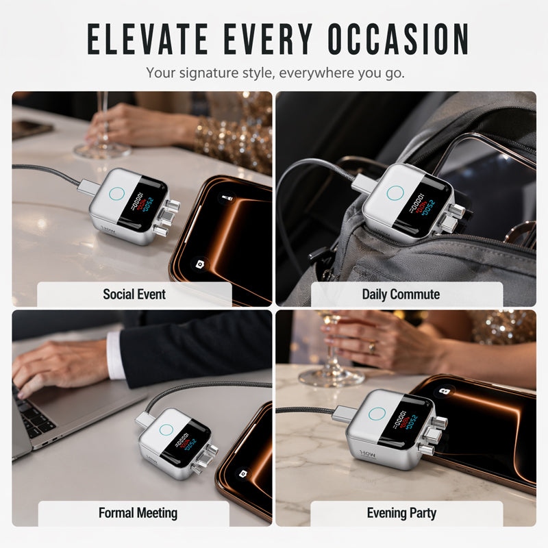 🥳2026 HOT SALE🥳💞50K+ SOLD! ⚡🔋USB-C Smart Charging Protector with LED Display📊🛡️