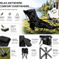 🏆 LIMITED-TIME 50% OFF!🔥50K+ SOLD!🪑 Portable, adjustable folding chair for outdoor use – Lightweight, sturdy & versatile 🏕️✨