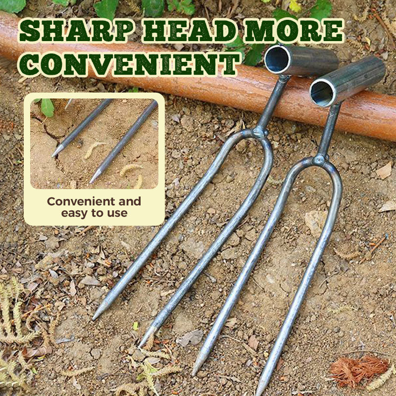 🌱 LIMITED‑TIME 50% OFF! ⚡ Compact 2‑Tooth Garden Weed Puller – Sharp Prongs, Sturdy Iron, Hand‑Held ✨