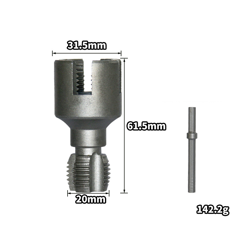 🔧 Struggling to cut clean pipe threads? This tool makes it effortless — even on tight spots. 💪