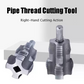 🔧 Struggling to cut clean pipe threads? This tool makes it effortless — even on tight spots. 💪