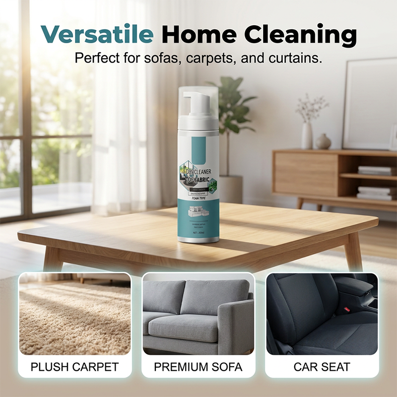 🧼50% OFF NOW! Lift Stains Instantly! No-Rinse Quick-Dry Fabric Foam Cleaner‑Portable Upholstery Stain Remover for Sofa, Carpet & Fabric Cushions