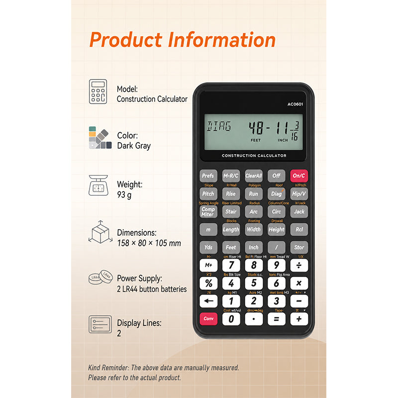 📢📢50% OFF !! ⏰Engineering Calculator with Writing Tablet