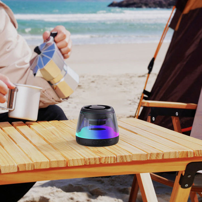 📢📢50% OFF !! ⏰Magnetic Mini Bluetooth Speaker with RGB Light