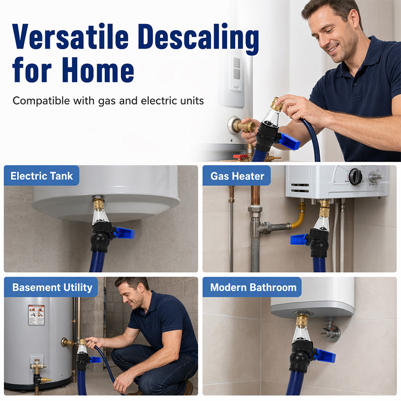 🥳2026 HOT SALE🥳💞50K+ SOLD! 💰🔥 50% OFF! Sediment Remover Tool – blasts away mineral buildup that wastes energy & hikes bills. Brass connectors, leak-proof seal – restores factory efficiency in 15 minutes! 📊✅