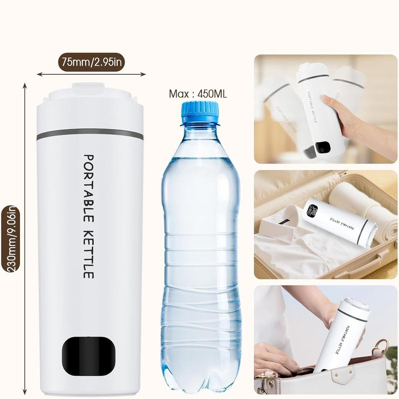 🔥 50% OFF NOW! ☕ Portable Electric Kettle – 6 Temp Settings, 304 Stainless Steel & Triple Anti-Scald – Brew Coffee, Tea & Formula Anywhere 🧊