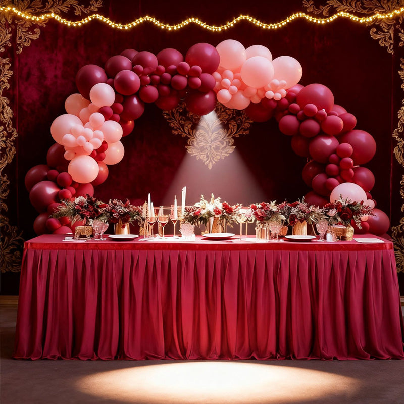 🎁2026 New Arrivals 50% OFF💥Pleated Table Skirt for Events🌹