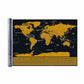 🌍 Scratch-off World Map Travel Journal | Scratch off your travel routes, stylish wall decor & the perfect gift for world travelers!