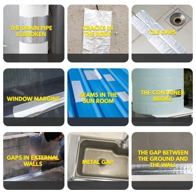 🎁2026 New Arrivals 50% OFF💥Super Waterproof Butyl Tape – Seals Cracks, Blocks Leaks, Weather Resistant 💧✨