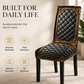 🪑 LIMITED-TIME 50% OFF ✨ Washable Baroque Chair Cover — Stretch Fit, Royal Gold Pattern