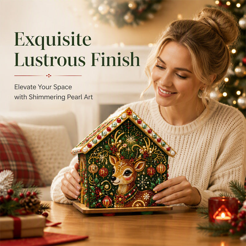 🎄🎁Early Christmas Sale-50% OFF💥⌛3D DIY Pearl Art Christmas Painting Kit