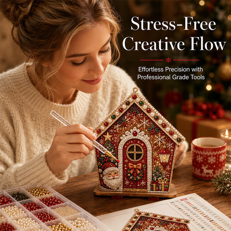 🎄🎁Early Christmas Sale-50% OFF💥⌛3D DIY Pearl Art Christmas Painting Kit