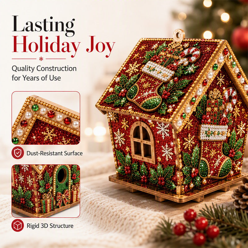 🎄🎁Early Christmas Sale-50% OFF💥⌛3D DIY Pearl Art Christmas Painting Kit
