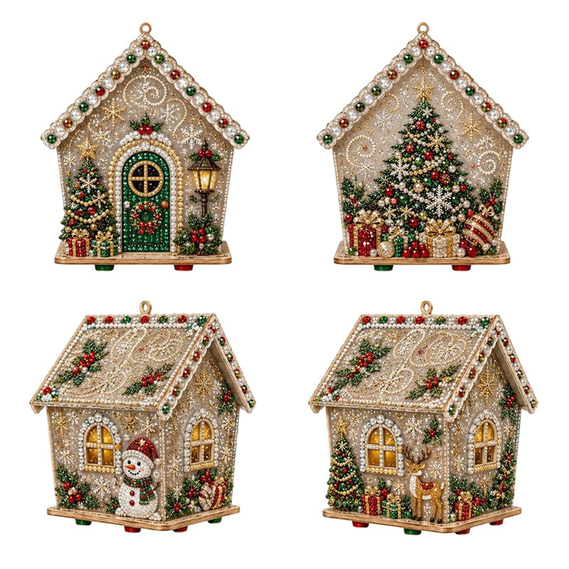 🎄🎁Early Christmas Sale-50% OFF💥⌛3D DIY Pearl Art Christmas Painting Kit