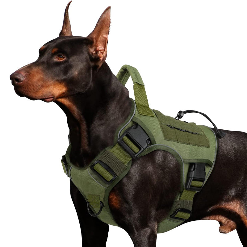 🐕 LIMITED‑TIME 50% OFF! 🦴 Durable Oxford Fabric Dog Harness Vest – Reflective, Adjustable, No-Pull & Breathable Comfort for All Breeds 🎽