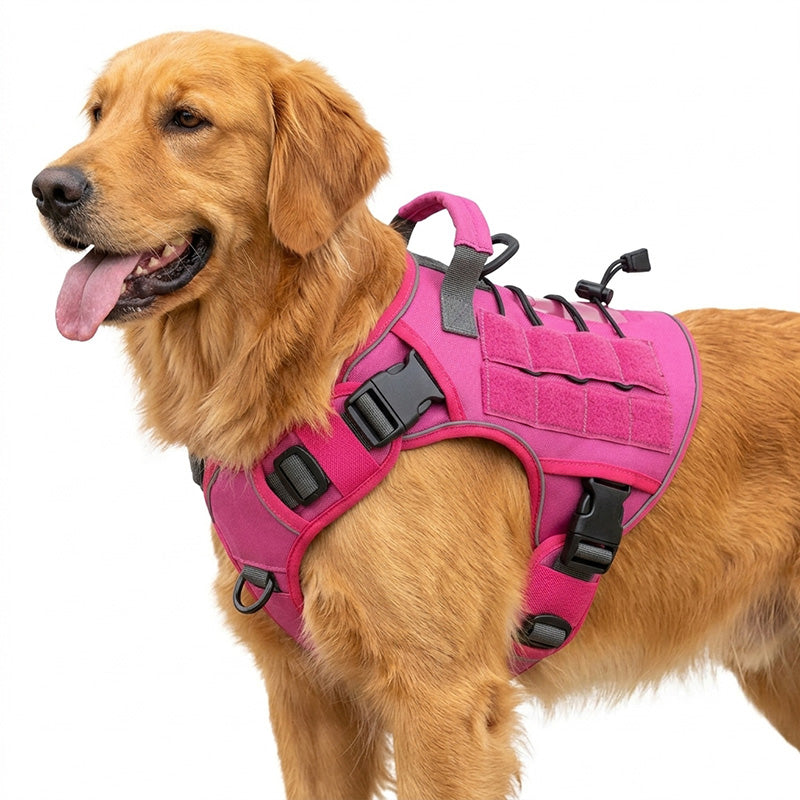 🐕 LIMITED‑TIME 50% OFF! 🦴 Durable Oxford Fabric Dog Harness Vest – Reflective, Adjustable, No-Pull & Breathable Comfort for All Breeds 🎽