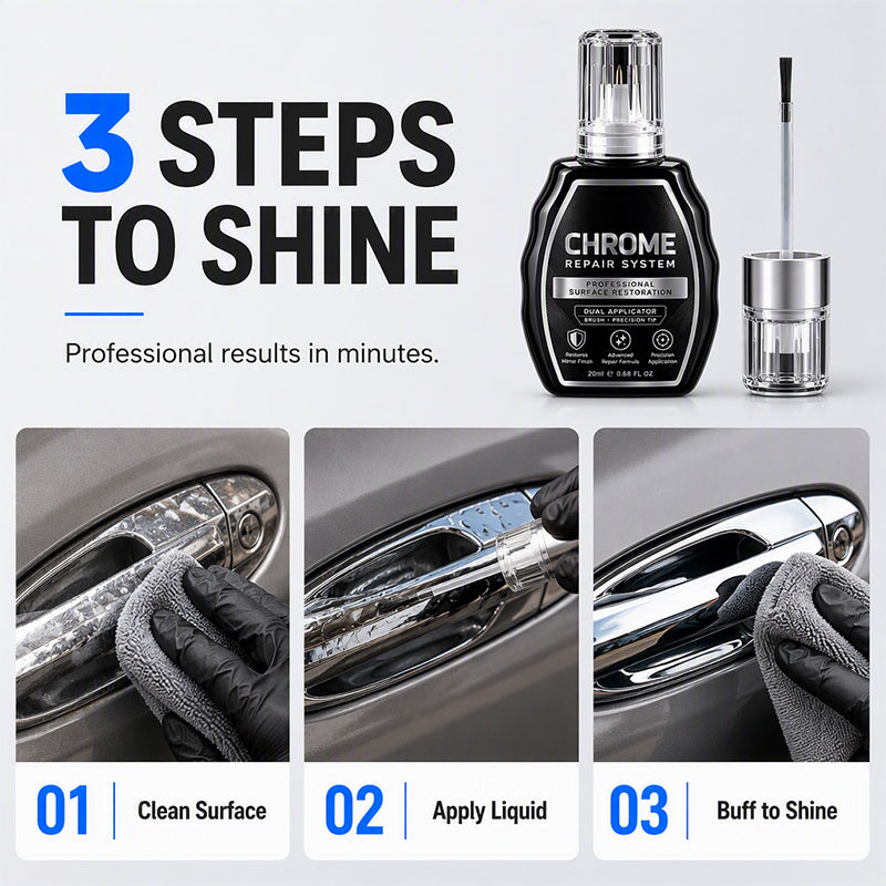 🚗 Buy 1, Get 1 FREE! Professional Chrome Repair Pen ✨