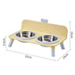 🐾Elevated Double Pet Bowl Feeder | More Natural Feeding Posture For Pets✨