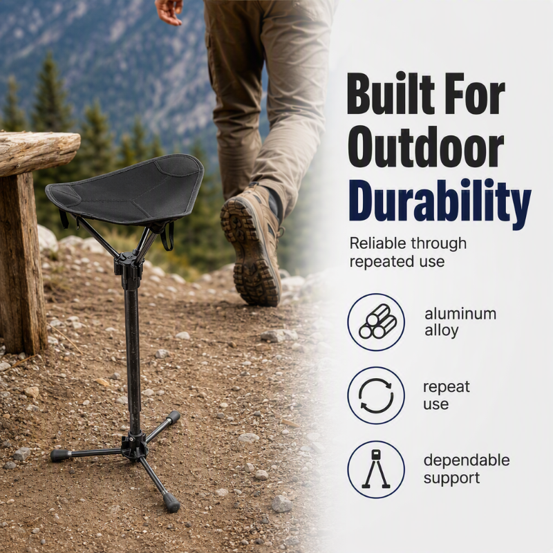 Compact Heavy Duty Folding Stool