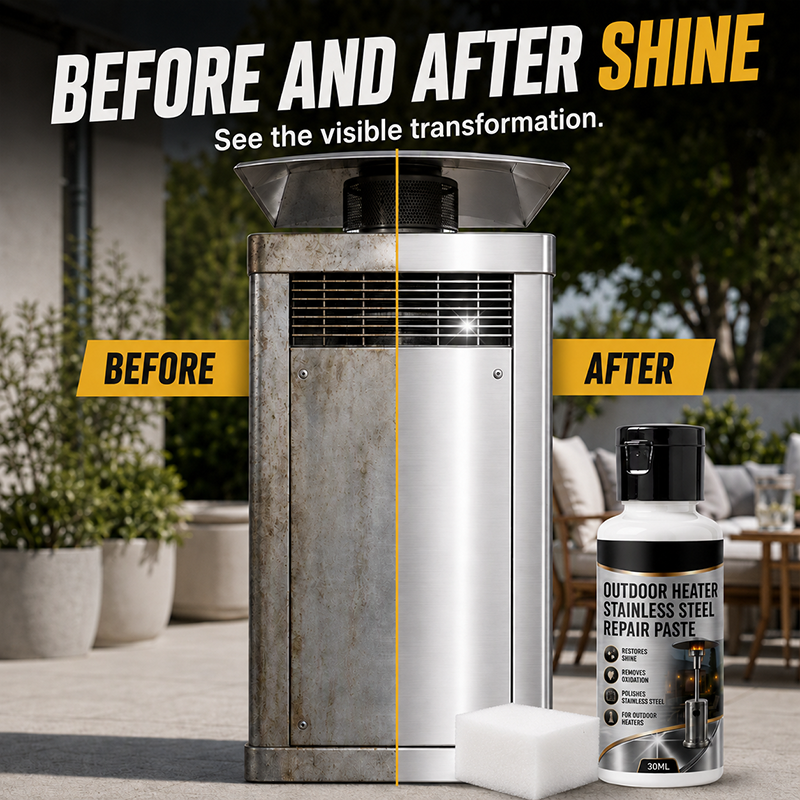 🧽 LIMITED‑TIME 50% OFF! 🌟 Stainless Steel Repair Paste for Outdoor Heaters 🔩